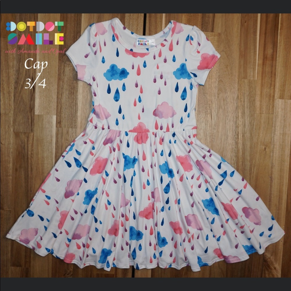 Dot Dot Smile twirly dress size 3/4